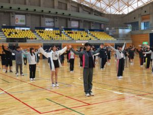 準備運動はしっかりと！