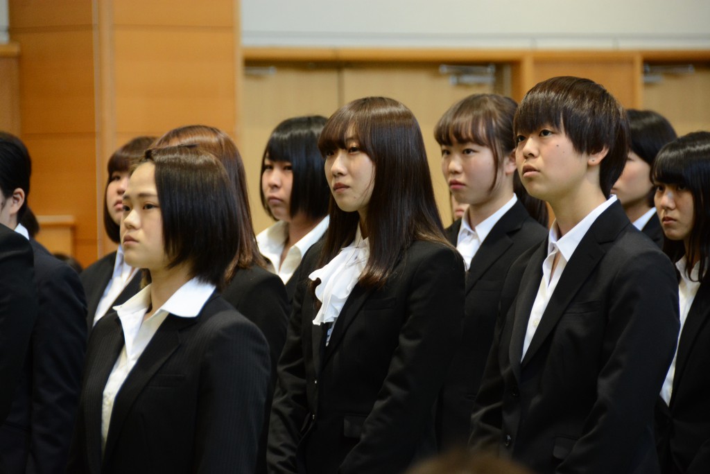 入学式 組合立静岡県中部看護専門学校